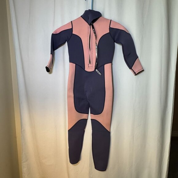 Seaskin Gir's Wetsuit Size 10 Pink and Purple Polyurethane - Picture 5 of 7